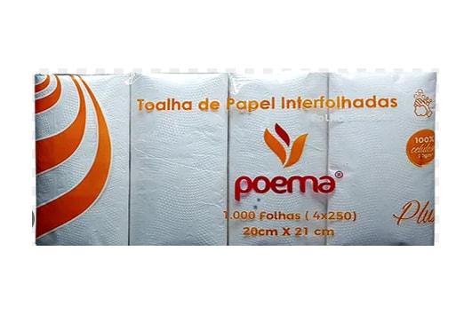 Toalhas de Papel Interfolhadas